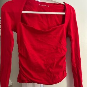 Abercrombie Ava Long-Sleeve Top